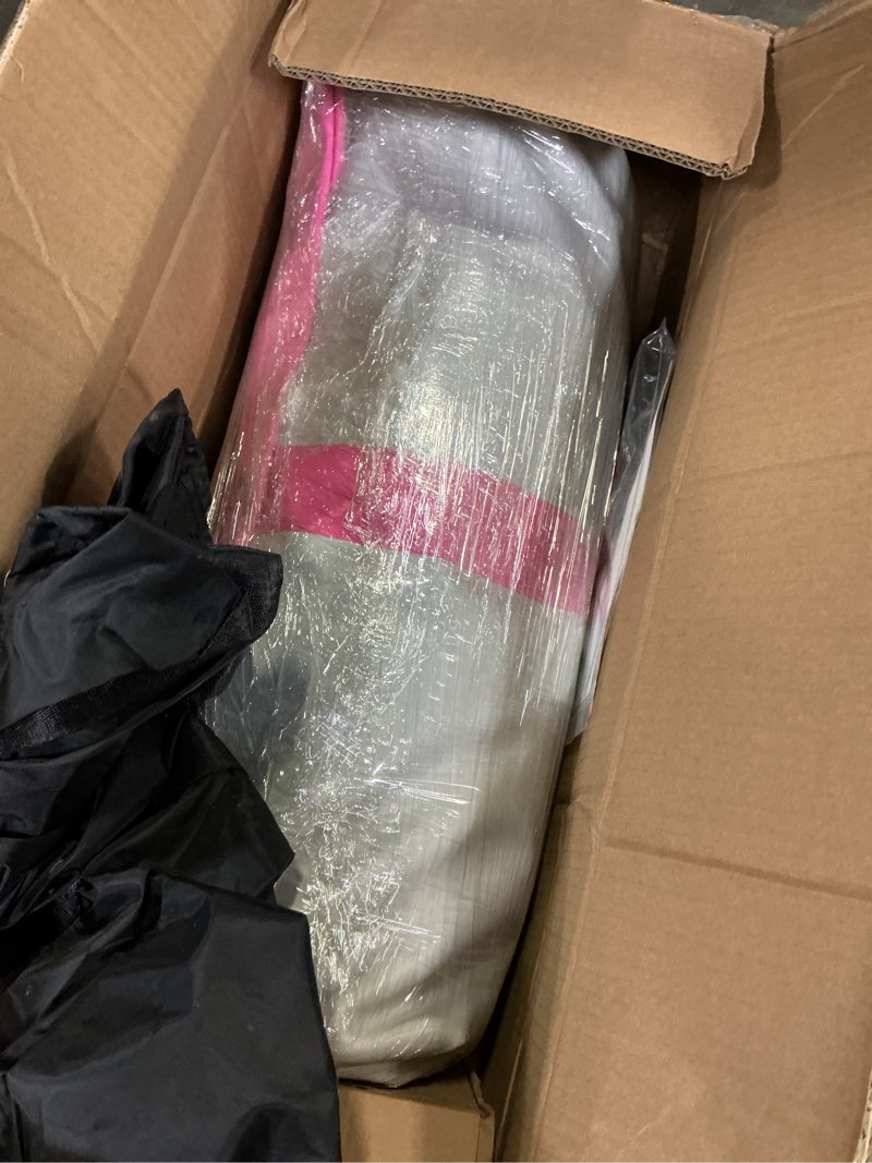 Condition photo showing As Is for AWSUM Inflatable Air Gymnastics Mat 10ft/13ft/16ft/20ft/23ft Training mat 4/8 inches Thick tumbling mat with Electric Pump for Home/Gym/Outdoor 10ft*3.3ft*4in(3*1*0.1M) Pink/Pink