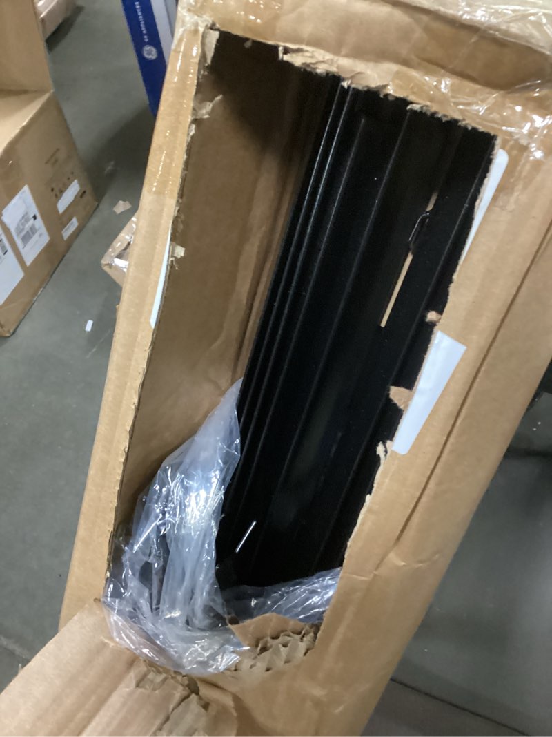 Condition photo showing Good Condition for 10 Pack Garden Fence Post, 4 Feet Heavy Duty Metal U-Post for Wire Fence, No Dig Garden Fence Stakes for Temporary Fencing, Electric Fence Wire, Corner Anchor, and More-Black 4FT-10PCS Black