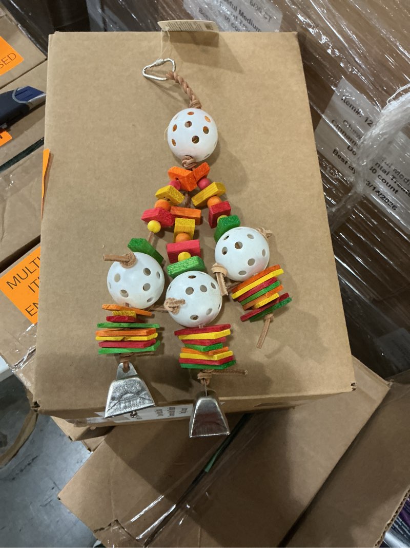 Condition photo showing New/Like New for Caitec Bird Toy Batter Up 5in x 12in Medium