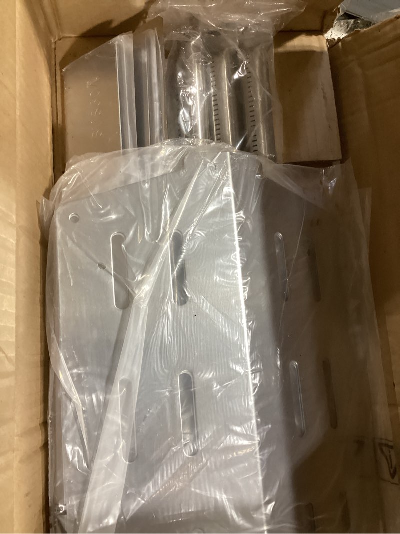 Condition photo showing Good Condition for genesis 300 310 series grill parts kit for weber genesis e310 e330 s310 e320 s330 ep310 s310 s320 ep330 parts, sus 304 stainless steel flavorizer bars heat deflector burner tube kit, 7620 7622 62752 stainless steel silver