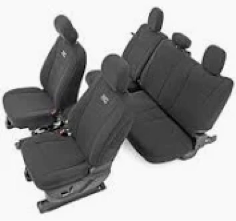 AOMSAZTO Seat Covers for Ford F150 2015-2024 2025 F250 F350 F450 2017-2024 2025 Truck Custom Fit Ful