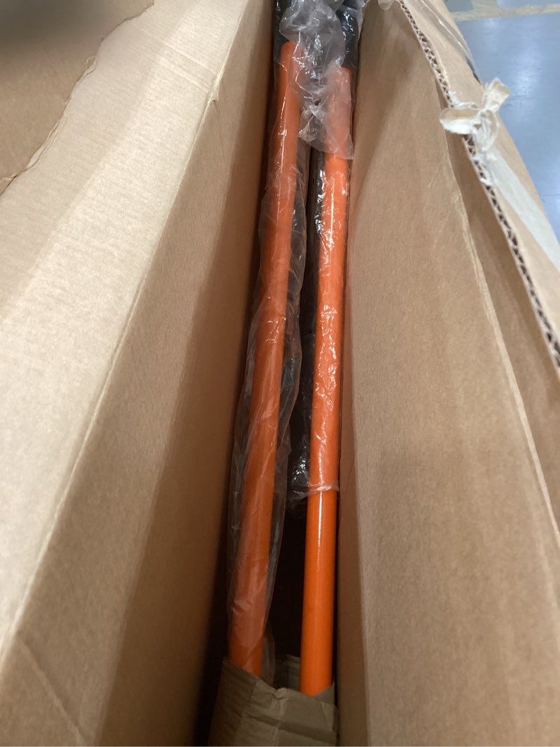 Condition photo showing As Is for vnimti post hole digger tool, heavy duty post hole digger with fiberglass handle, 58 inches