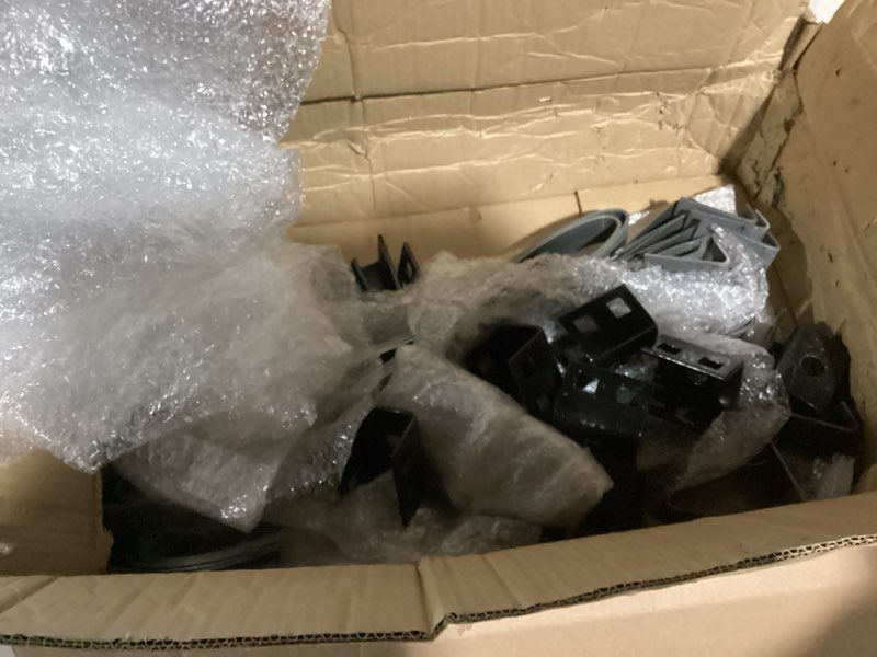 Condition photo showing As Is for LEIFIDE Mobile Home Parts Set of 12 Dry Concrete Anchors Tie Down Straps and Bolts for Wind Resistance, Stability