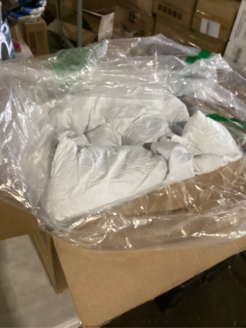 Condition photo showing Good Condition for miulee 26x26 euro pillow inserts,set of 2 down feather throw pillows for couch sofa bed, decorative fluffy throw pillow inserts cotton fabric,white 2 26x26 inch
