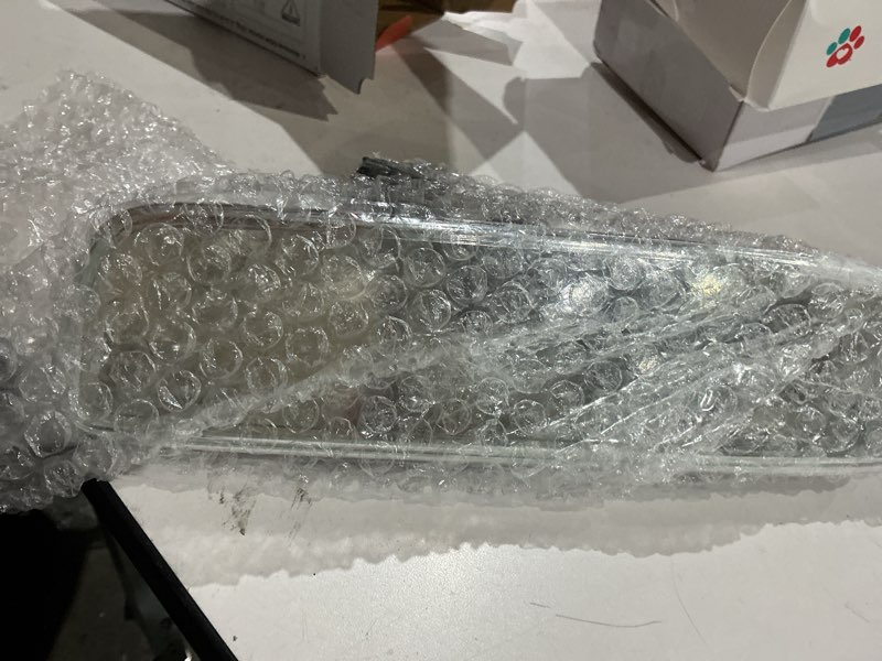 Condition photo showing As Is for oem frameless rear view mirror, universal day/night mirror fit toyota camry rav4 corolla, nissan rogue altima, chevy silverado gmc sierra, kia hyundai, ram, ford f150, honda pilot crv | mounting base