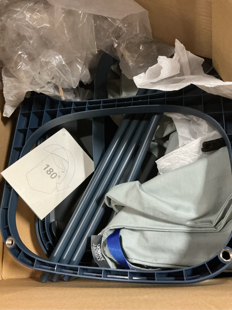 Condition photo showing As Is for joseph tota 90-litre easy-empty laundry separation basket