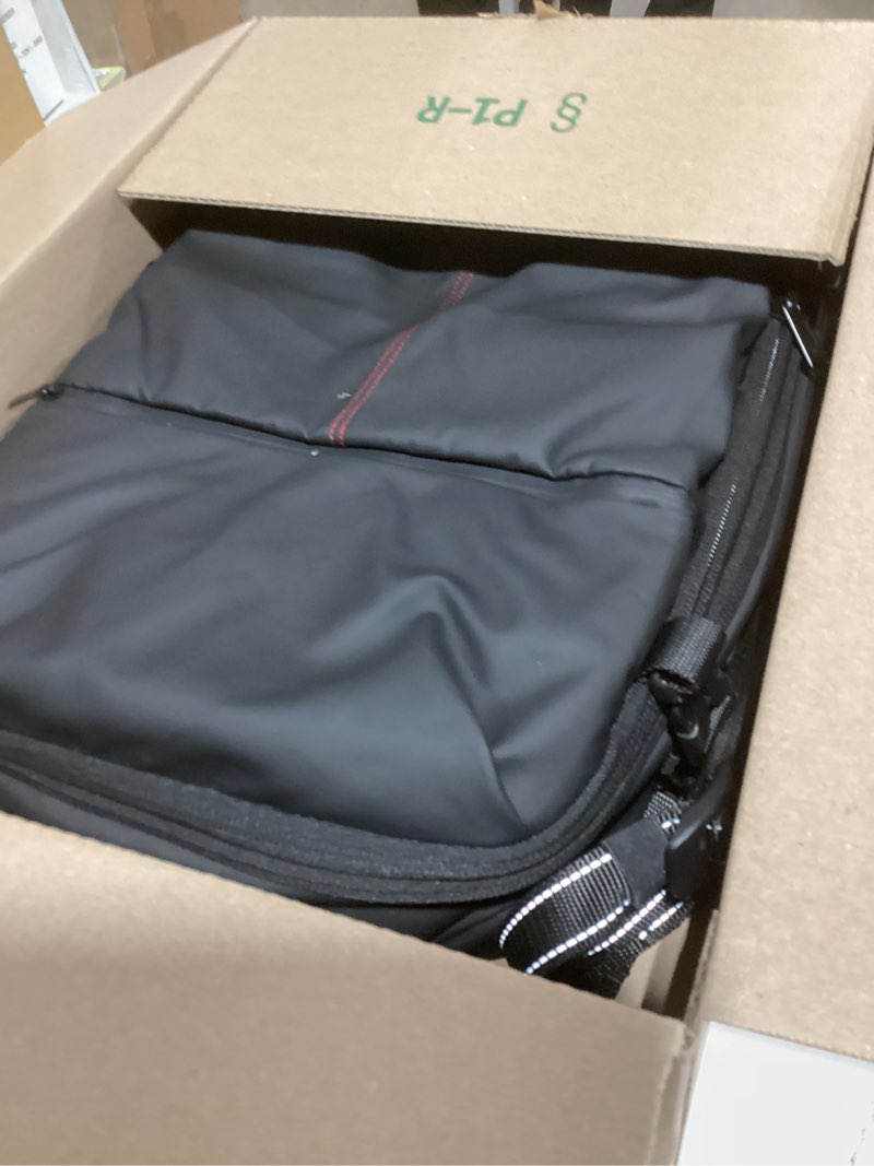 Condition photo showing Good Condition for Vacuum Seal Backpack Travel with Built-in Pump 80L Expandable Travel Backpack with Vacuum System, TSA Lock Water Resistant Carry-On Backpack Black 80L (Built-in Pump)