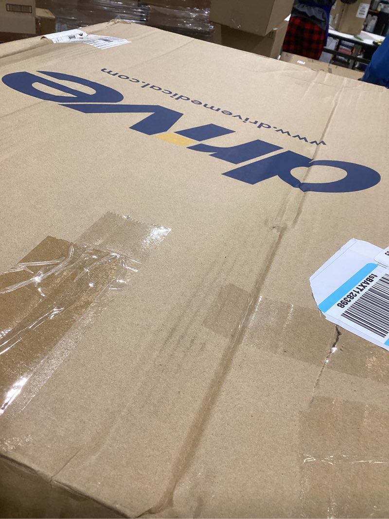 Condition photo showing Good Condition for Drive Medical Aluminum Rollator Walker - Fold Up - Padded Seat - 6 Inch Wheels - Lightweight Portable Design - Indoor Outdoor Mobility Aid - Blue Blue 1 Count (Pack of 1)