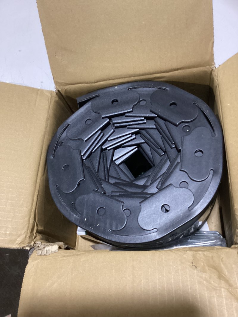 Condition photo showing Good Condition for landscape edging 4 inch tall 20ft with 30pcs metal spikes, plastic garden edging border landscape edging border lawn edging for landscaping, flower bed, yard