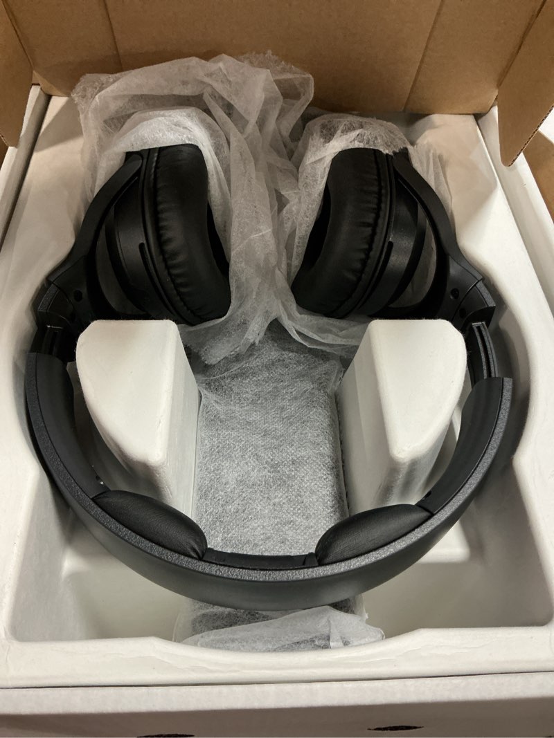 Condition photo showing Good Condition for Sony RF400 Wireless Home Theater Headphones for Watching TV (WHRF400), Black, 2.9 (Requires use of RCA Audio Out or Headphone Jack on Television)