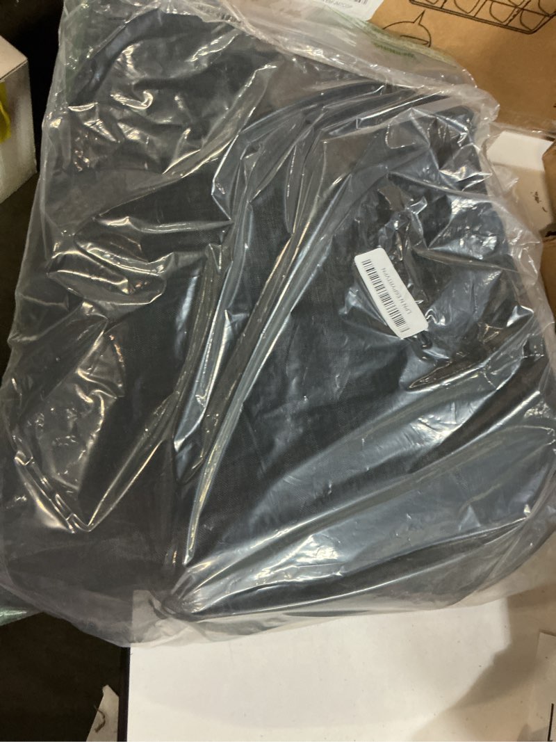 Condition photo showing New/Like New for magnetic screen door left right side opening upgraded pet mesh greater than fiberglass and polyester,keep bugs out,pet & kid friendly,suitable for sliding doors,patio french doors-48" x 80" black fit door size 48×80 inch