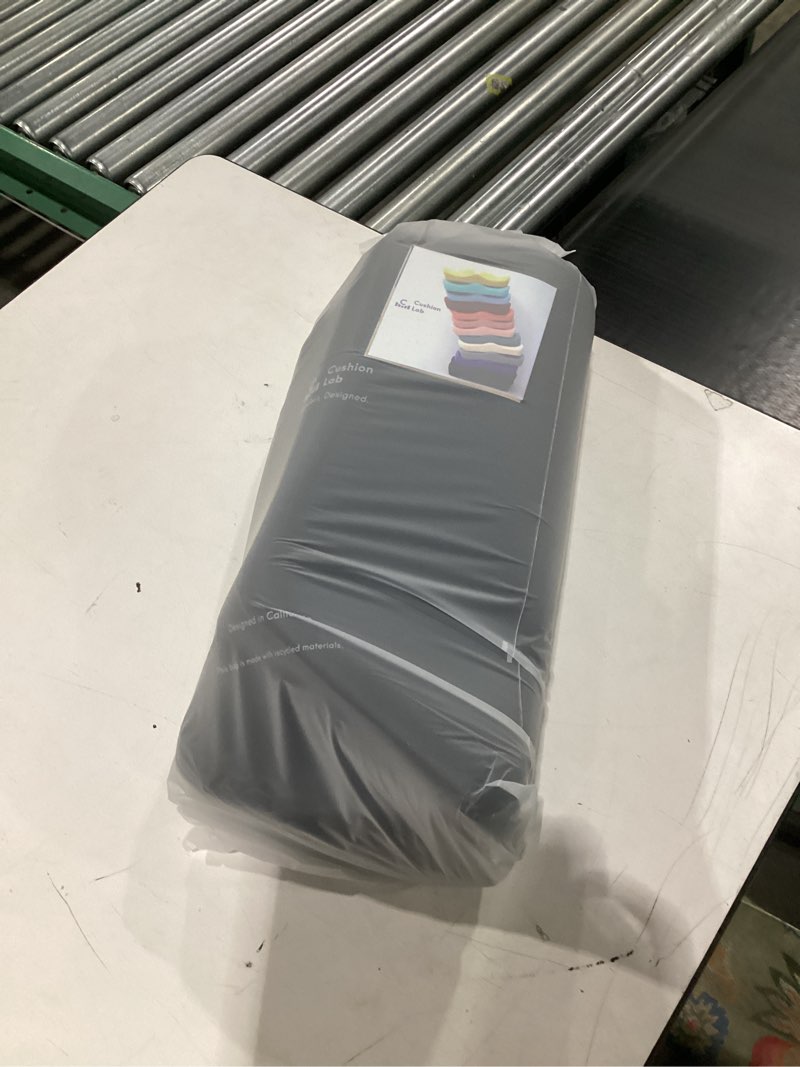 Condition photo showing New/Like New for Cushion Lab Patented Pressure Relief Seat Cushion for Long Sitting Hours on Office & Home Chair - Extra-Dense Memory Foam for Soft Support. Car Pad for Hip, Tailbone, Coccyx, Sciatica - Black