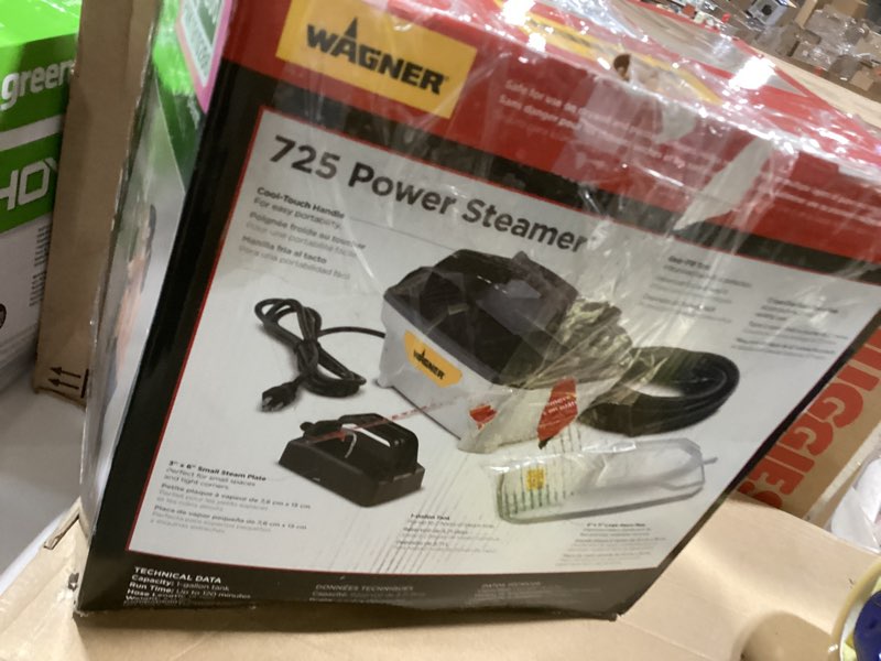 Condition photo showing Good Condition for Wagner Spraytech 2439019 725 Wallpaper Steamer, Steam Cleaner for Easy Wallpaper Removal, 2 Steam Pl
