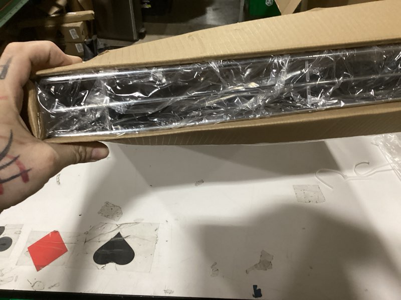 Condition photo showing Good Condition for HOLDN’ STORAGE Pull Out Cabinet Organizer, Heavy Duty Caddy w/Lifetime Limited Warranty -24”W x 21”D - Requires At Least 25-1/4” Cabinet Opening, Steel Metal Cabinet Drawers Slide Out, Chrome 24"W x 21"D