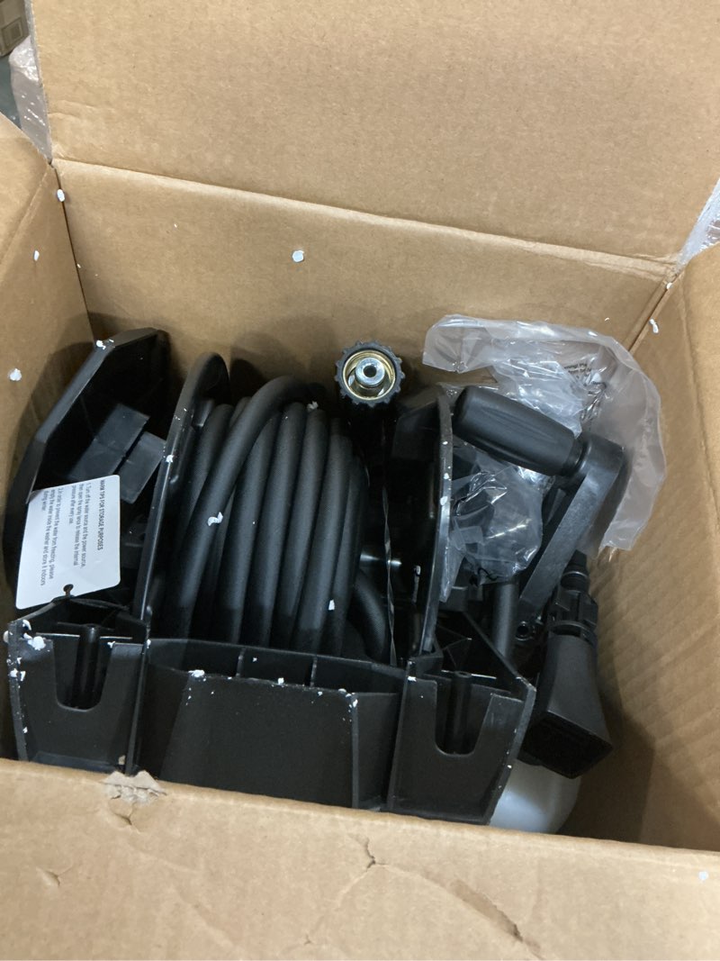 Condition photo showing Good Condition for 5000PSI Pressure Cleaner 2025 2.8GPM High Power Cleaner with 4 Pressure Nozzle and Soap Bottle for Home, Car Washing, Fence Cleaning, Patio (Light Orange)