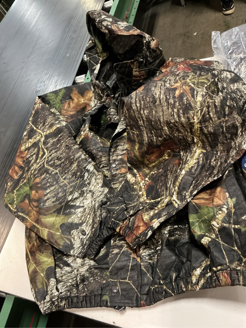 Condition photo showing Good Condition for (1 piece only) frogg toggs men's classic all-sport 3-layer waterproof breathable rain suit realtree apx x-large