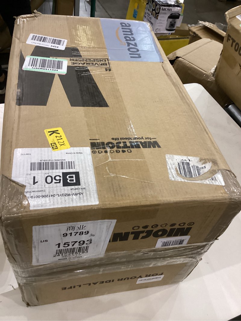 Condition photo showing Good Condition for WantJoin Electric Heating Beverage Dispenser-75 Cup Hot&Cold water Urn-Stainless Steel Premium 12 L/3.2 Gallon Hot Drink Dispenser with Spigot for Coffee & Hot tea,Cold Milk,Water,Juice(Silver) 1 Pack Silver with Heating