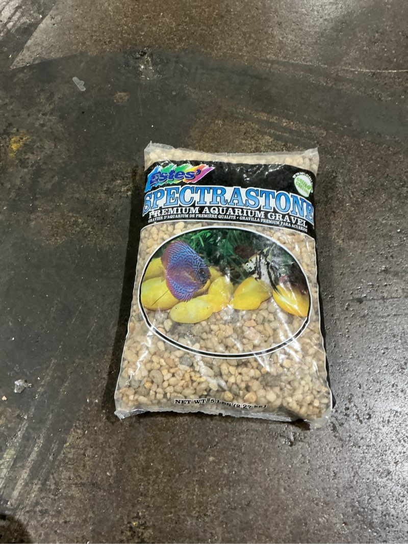 Condition photo showing New/Like New for Spectrastone Shallow Creek Regular for Freshwater Aquariums, 5-Pound Bag