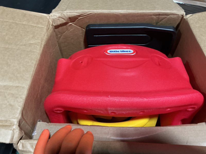 Condition photo showing New/Like New for little tikes cozy coupe red/yellow large