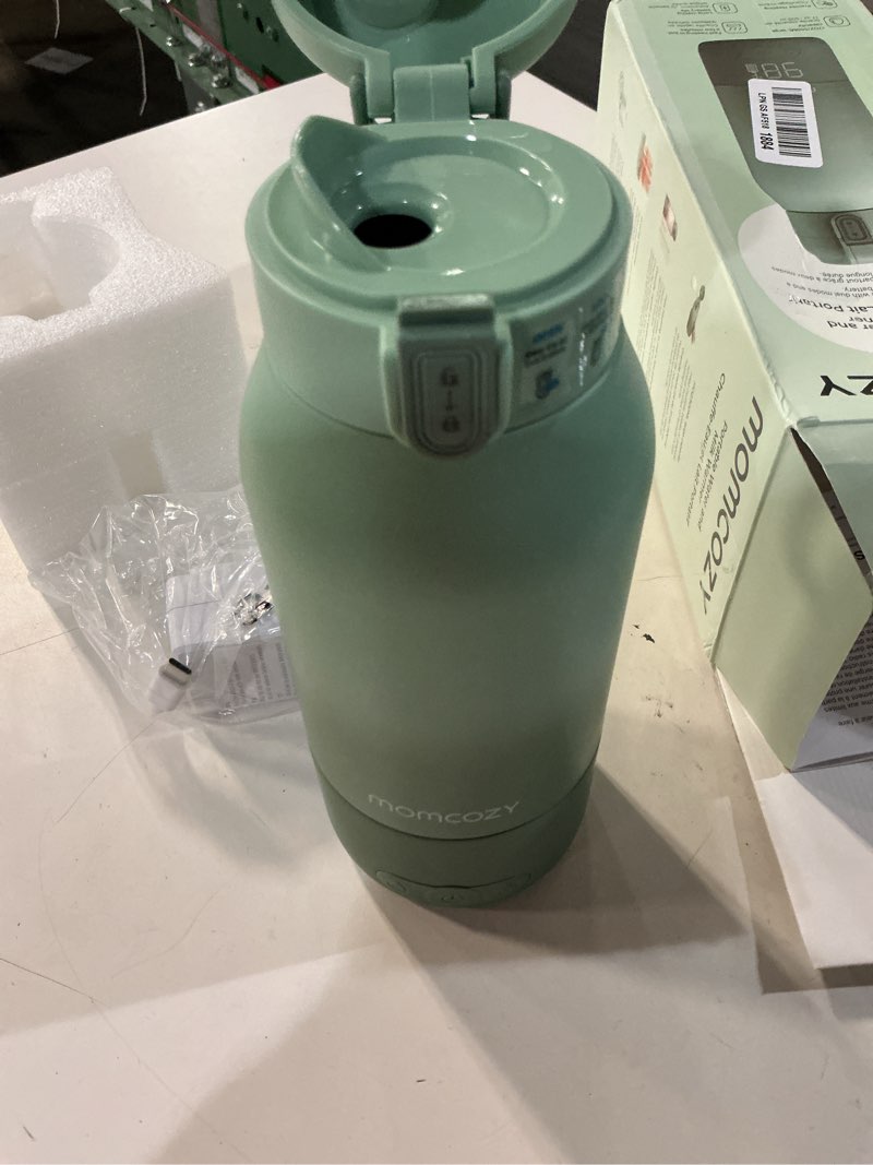Condition photo showing Good Condition for momcozy portable milk warmer for travel – dual heating modes for breast milk & water, portable bottle warmer, 16.99 ounces