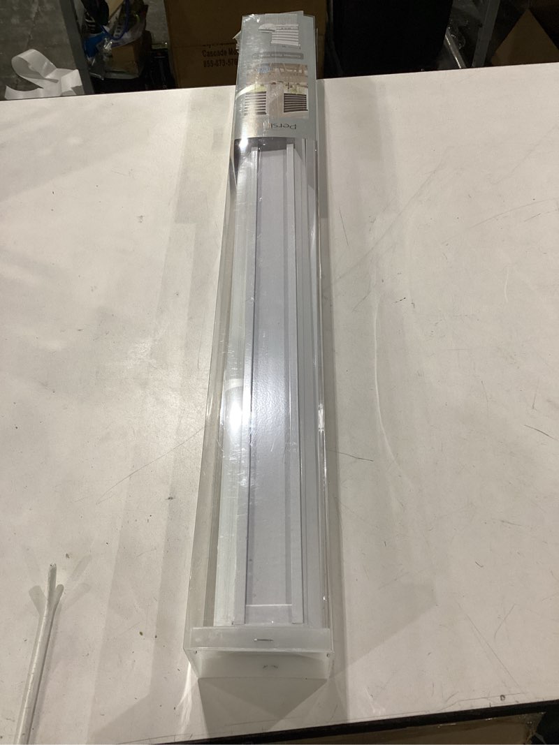 Condition photo showing Good Condition for persilux cordless zebra blinds for windows, free-stop room darkening window blinds (26" w x 72" h, white) light control for day and night, privacy protection window treatments roller shades for home 26"w x 72"h white