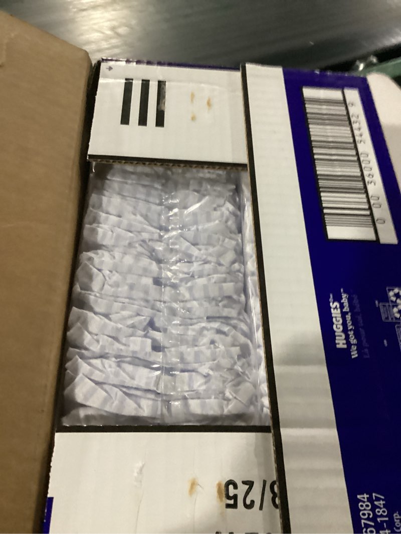Condition photo showing New/Like New for huggies size 6 overnites baby diapers: overnight diapers, size 6 (35+ lbs), 72 ct, packaging may vary size 6 72