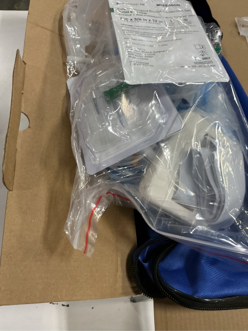 Condition photo showing As Is for Alcedo Phlebotomy Practice Kit, Complete Venipuncture and Injection IV Practice Essentials, Realistic Training Arm with Stand & Carry Bag, Light Skin, Educational Use for Medical Students and Nurses Light Skin Tone