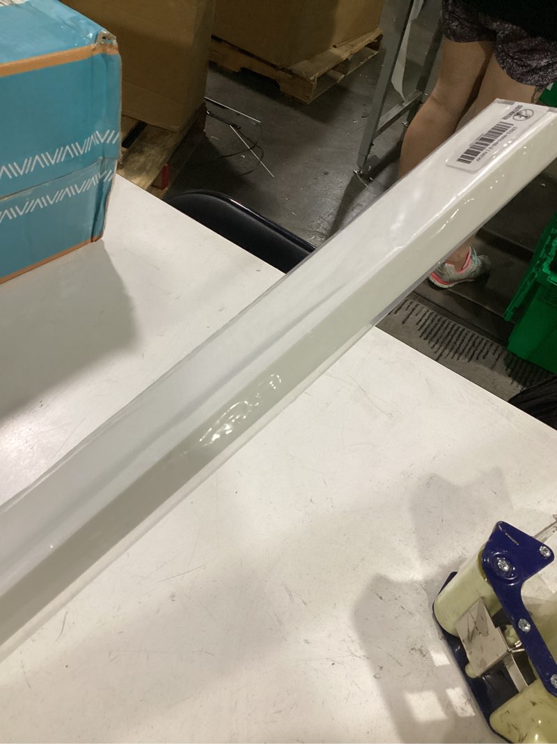 Condition photo showing Good Condition for outwater plastics 1921-wh white 1'' x 2'' x 3/64''(.047'') thick styrene angle plastic angle moulding 48 inch lengths (pack of 3) 48'' lengths - pack of 3 white