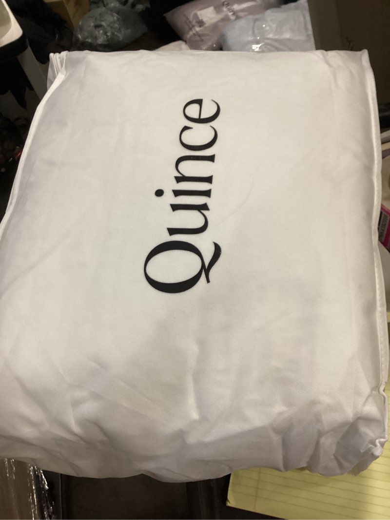 Condition photo showing New/Like New for quince premium down alternative pillow, twin