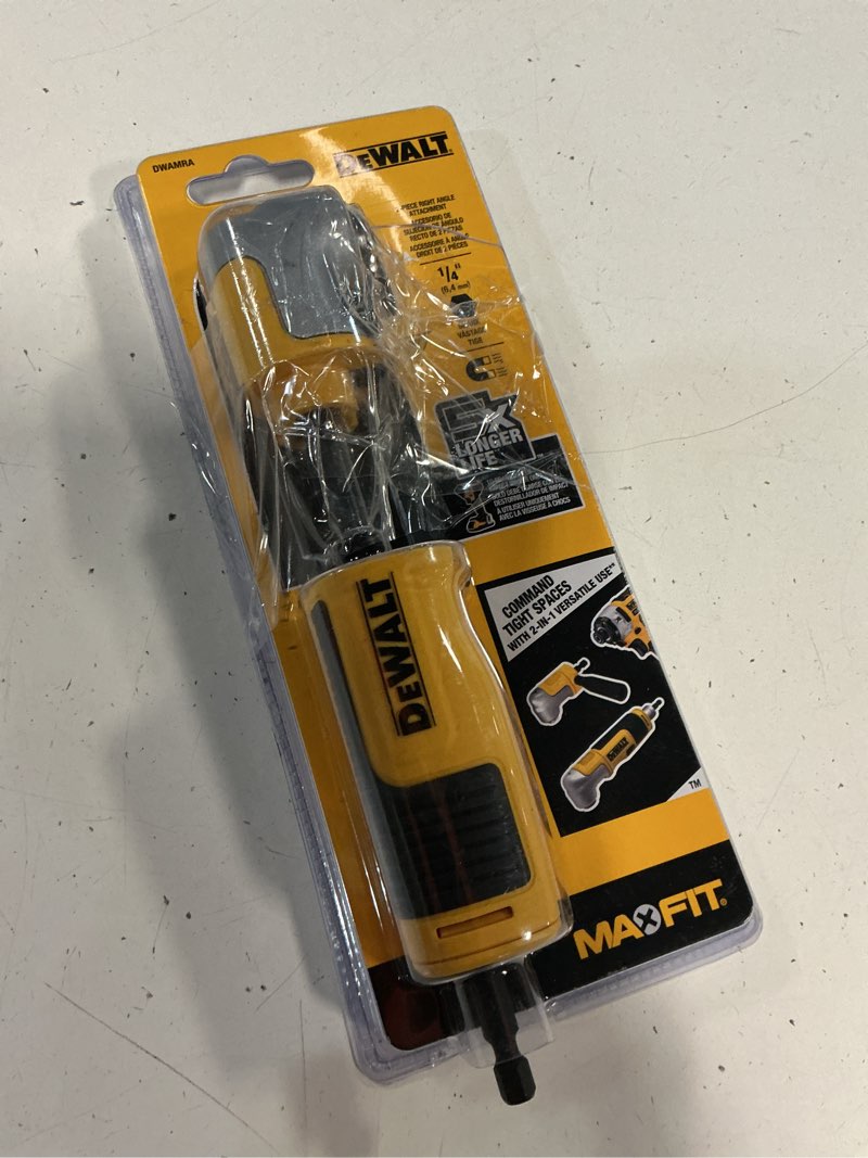 Condition photo showing Good Condition for dewalt modular right angle attachment