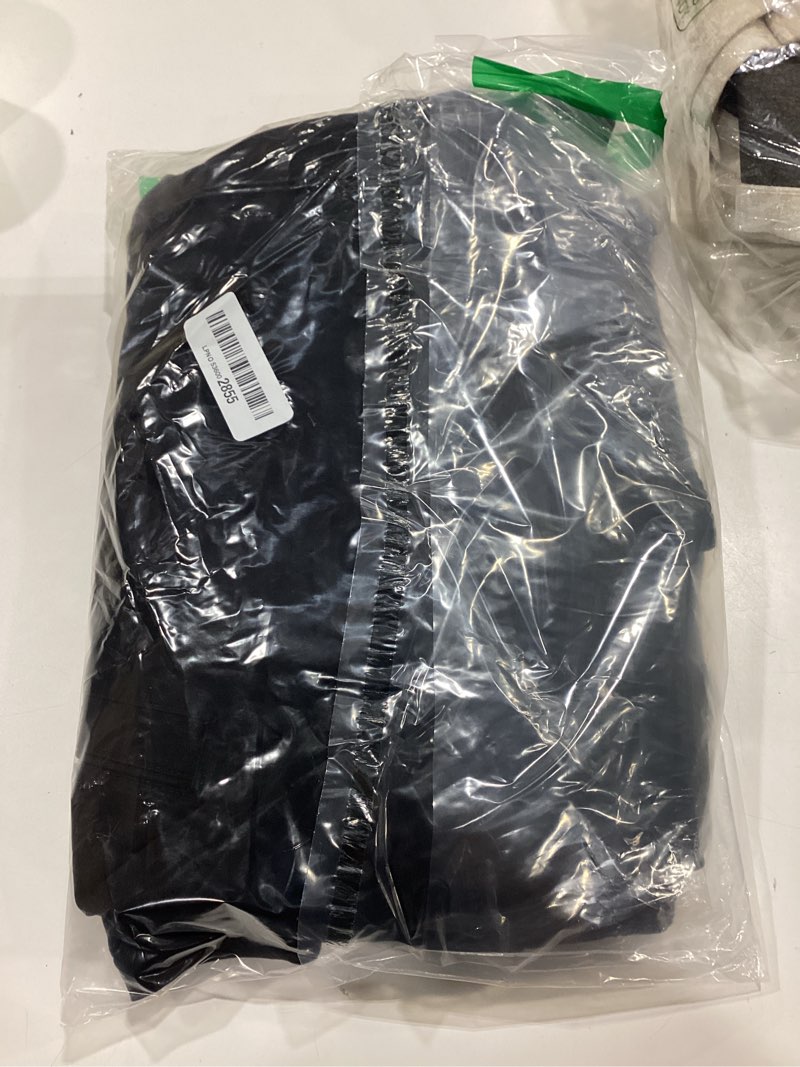 Condition photo showing New/Like New for tbmpoy men's casual cotton jacket lightweight full zip canvas lapel jackets business work windbreaker with 3 pockets black xx-large