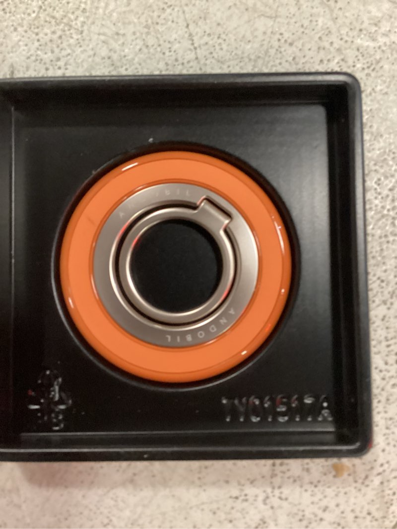 Condition photo showing Good Condition for andobil [2026 3rd gen] magnetic phone grip for magsafe [sability max] stronger two-sided magnet cell phone ring holder compatible with magsafe accessories, iphone 17 pro max air 16 15 14 13 12, orange