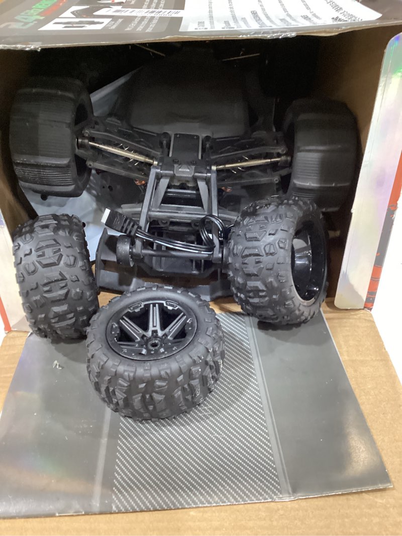 Condition photo showing New/Like New for x-tmaga 1:14 scale all terrain rc cars for adults & boys (hs14323), max fast 40+ kph, 4wd off-road rc truck for snow & sand & mud, 4x4 waterproof remote control car with 2 rechargeable batteries green2