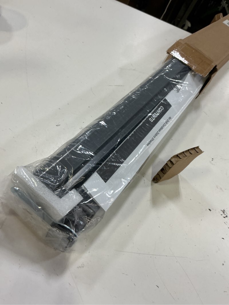 Condition photo showing Good Condition for lazblinds no-drill cordless zebra blinds - dual layer light filtering & room darkening, free-stop lift, easy install, day & night privacy with valance for window 20" w x 64" h, grey 20"w x 64"h grey