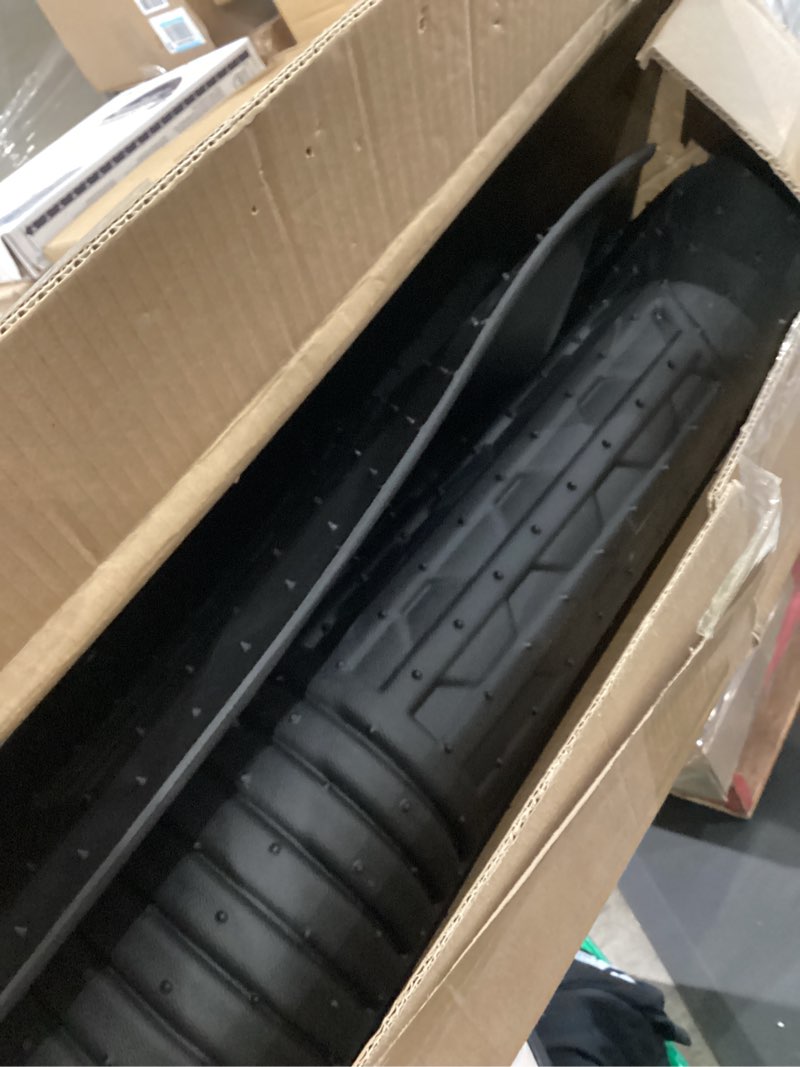 Condition photo showing Good Condition for lasfit floor mats 2025 2026 for ram 1500 crew cab without rear under-seat factory storage bucket seat (not for quad cab), all weather tpe custom fit car mats floor liners 1st & 2nd row, black 1500 crew cab 2025-2026 floor mats
