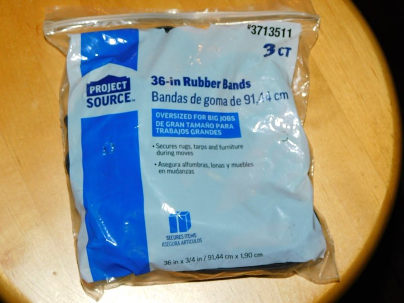 Condition photo showing New/Like New for HEAVY DUTY MOVING RUBBER BANDS Bag of 3 bands .sealed package. Same day ship