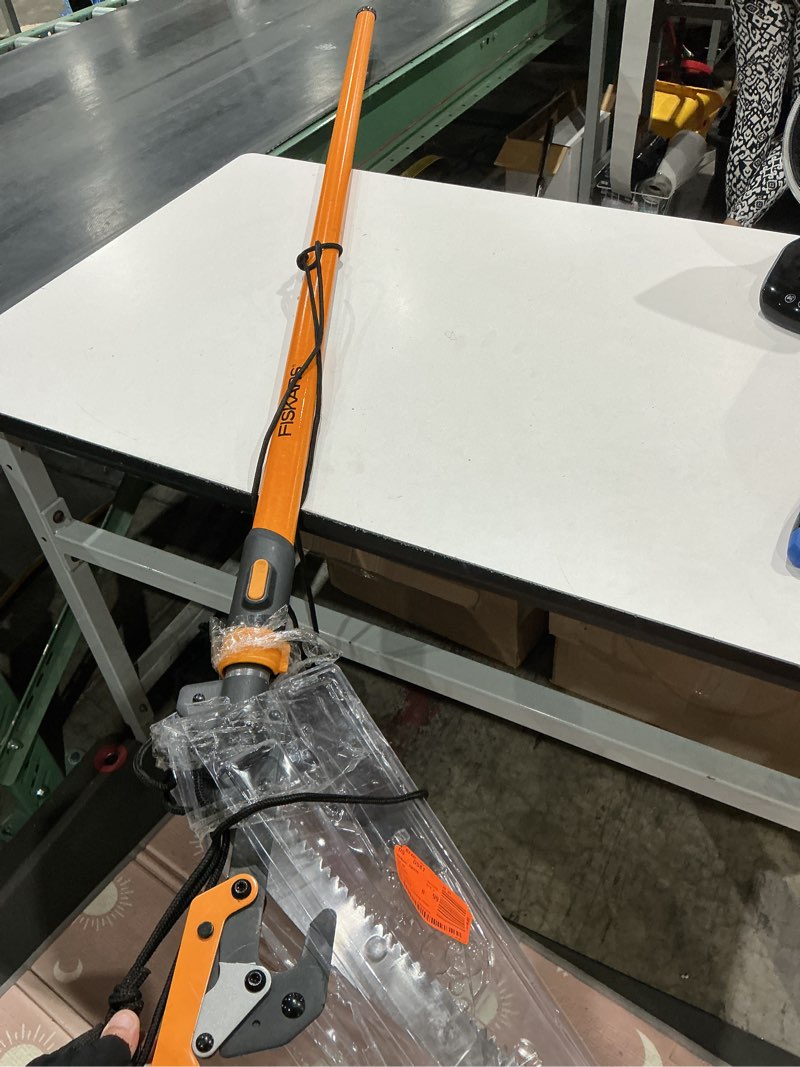 Condition photo showing Good Condition for powerlever 1-1/8 in. cut capacity steel saw blade 15 in. fiberglass pole 14 ft. tree pruner