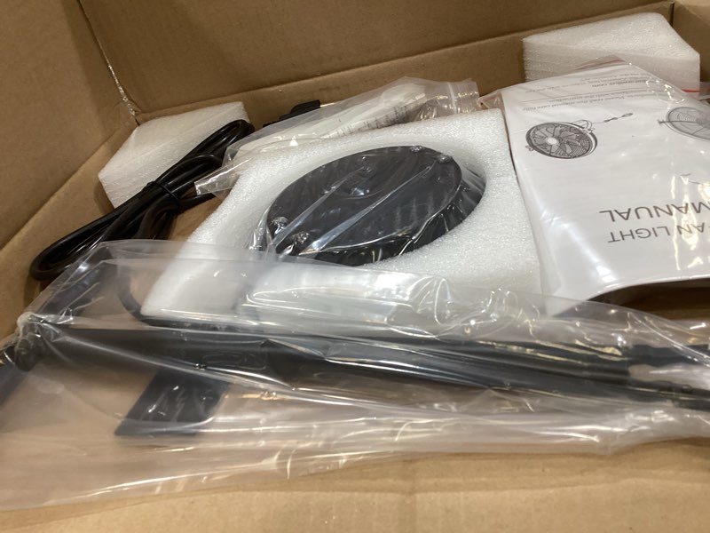 Condition photo showing Good Condition for gazebo fans outdoor hanging ceiling fans with lights,16" portable plug in ceiling fan,multi-angle adjustable floor fans,black outdoor ceiling fans for patios.