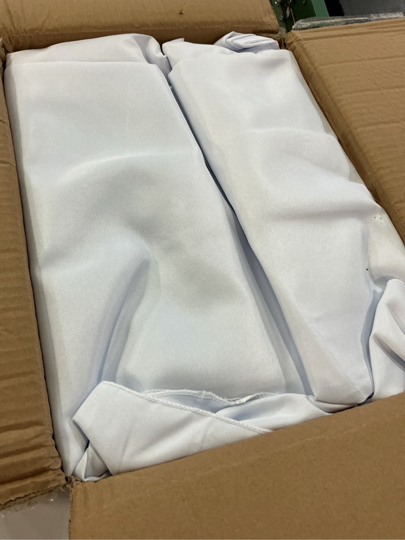 Condition photo showing Good Condition for vidafete round tablecloth 132inch 10 pack polyester table cloth, stain wrinkle resistant polyester dining table cover for kitchen dinning party wedding rectangular tabletop buffet decoration(white) white 132" (10 pack)