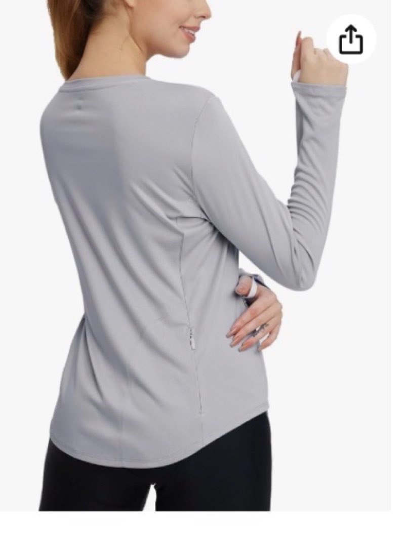 Women's Sun Shirts UPF 50+ Long Sleeve UV Protection Shirt Lightweight Sun Protection Clothing SPF H