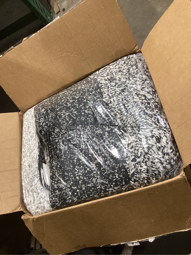 Condition photo showing New/Like New for OLANLY Bathroom Rugs Mat 70x46, Extra Soft Absorbent Microfiber Bath Rugs, Rubber Backing, Quick Dry, Machine Washable Bath Mats for Bathroom Floor, Tub and Shower, Home Decor Accessories, Black 70" x 46" Black