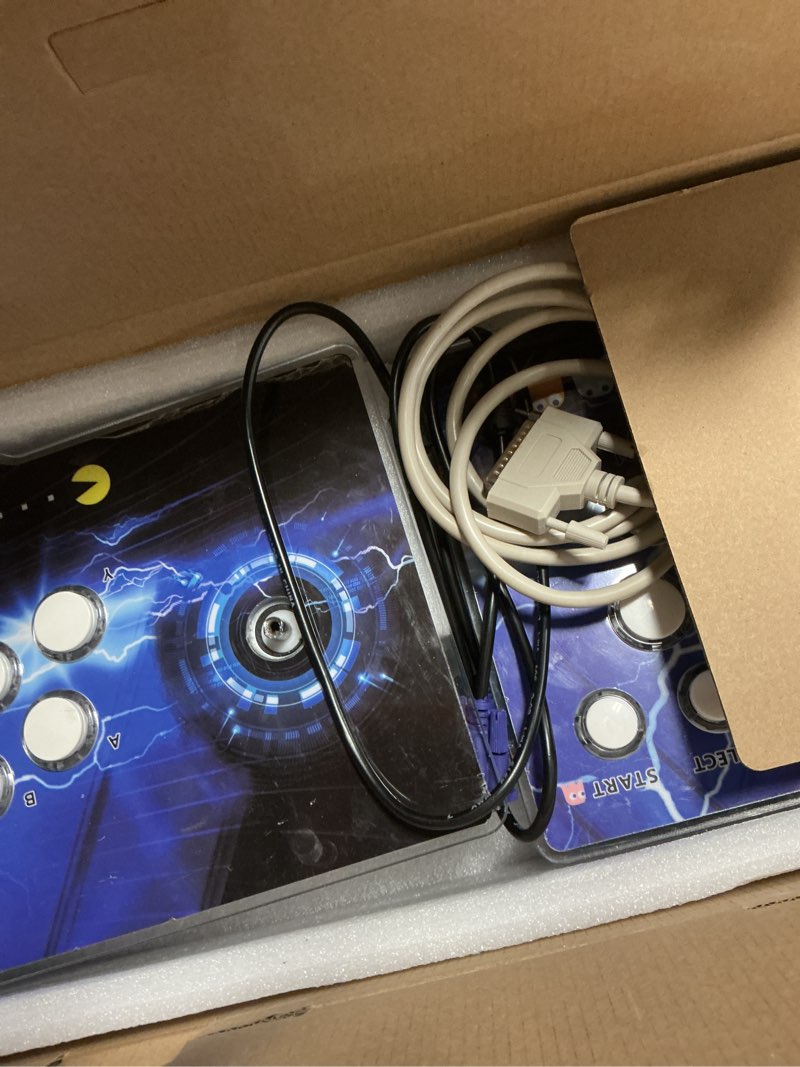 Condition photo showing Good Condition for RegiisJoy 50000 in 1 Pandoras Box Ultra Arcade Game Console , Retro Game Machine for PC Projector 4K TV, 3D Games, Search/Save/Load/Pause Games, 1280X720,256G TF, USB-C Charging