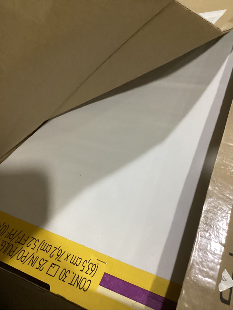 Condition photo showing Good Condition for post-it super sticky easel pad, 25 in x 30 in, white, 30 sheets/pad, 4 pads/pack, great for virtual teachers and students (559 vad 4pk)