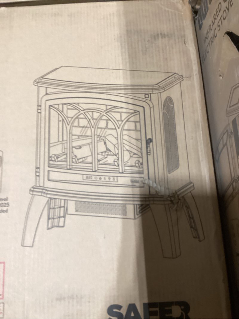 Condition photo showing Good Condition for Duraflame 3D Infrared Electric Fireplace Stove with Remote Control - DFI-5010 (Cinnamon)