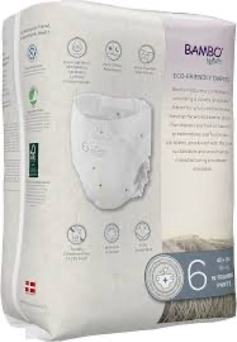 bambo nature hypoallergenic training pants, eco-labelled training pants, totally chlorine-free, skin