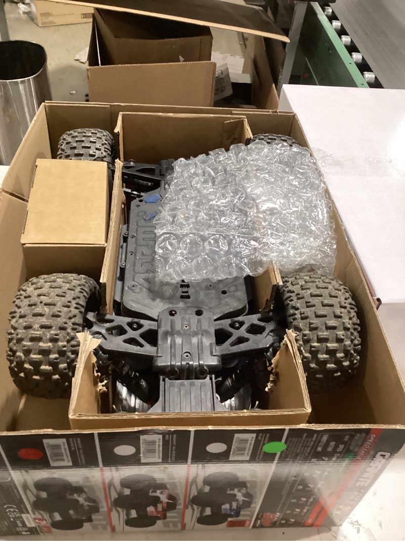 Condition photo showing Good Condition for ARRMA RC Truck 1/10 Granite 4X4 223S BLX BRUSHLESS Monster Truck RTR with DSC, Gun Metal, ARA4302V4T3