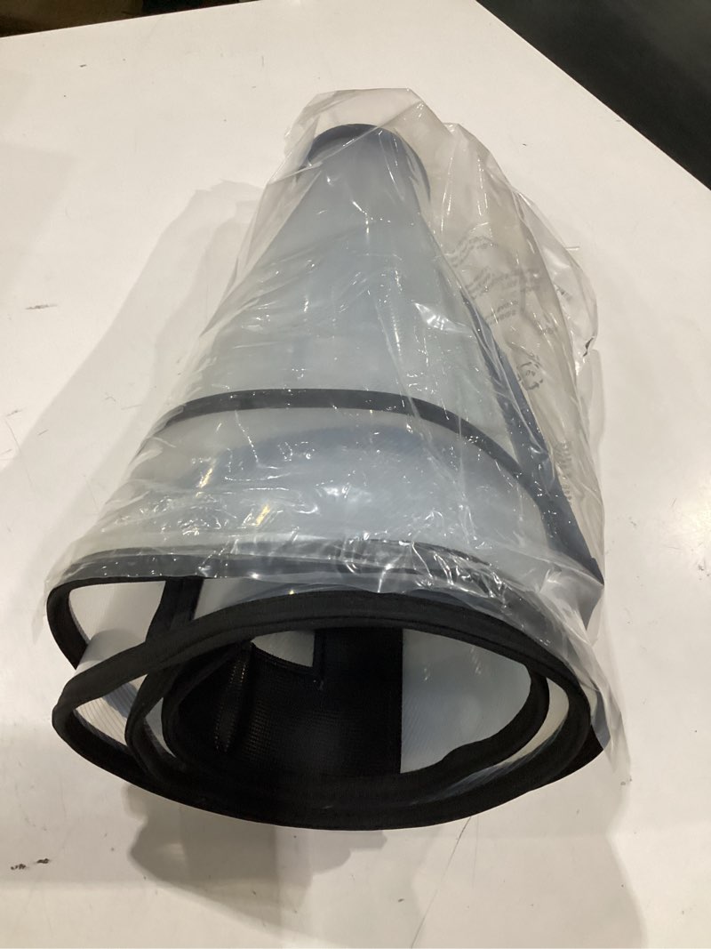 Condition photo showing New/Like New for bonthee dog cone collar for surgery recovery,adjustable transparent pet recovery collar for large medium small dogs & cats, protective elizabethan e-collar for wound healing, anti-lick & bite-xxxl