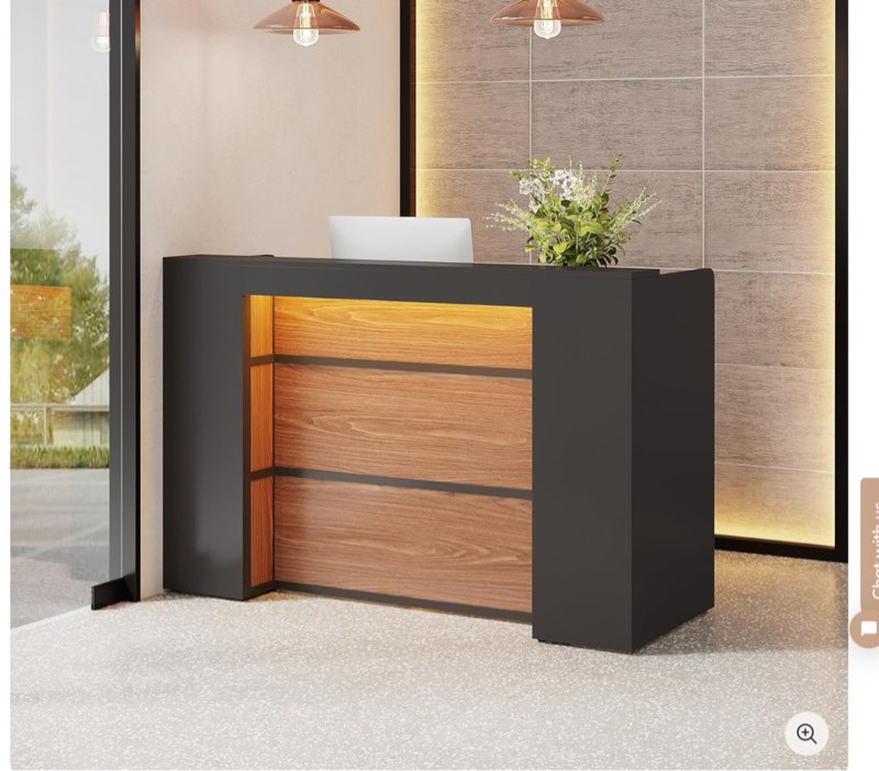 Jacon Rectangular Reception Desk 