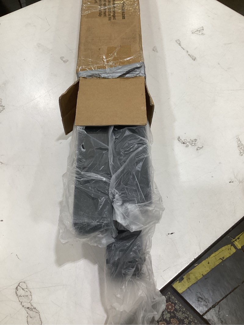 Condition photo showing Good Condition for qlly 28 inch adjustable metal furniture legs, square office table furniture leg, set of 4 (black) 28 inch black