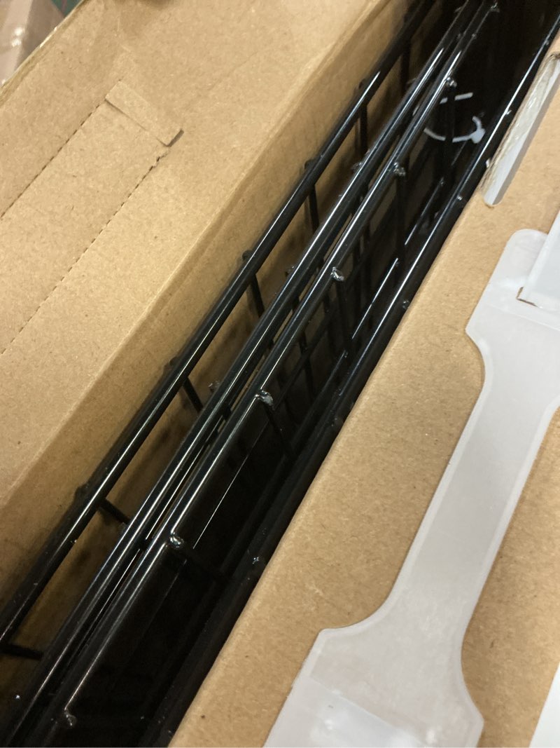 Condition photo showing Good Condition for dog car barrier for suv trunk cargo area, foldable & adjustable car divider and cargo gate to keep dogs in back (patent design)